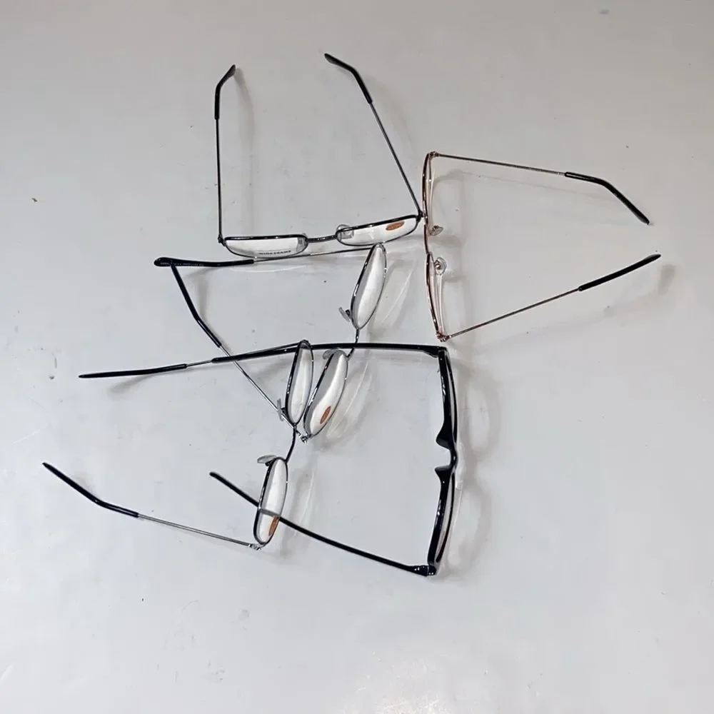 Lot Of 5 Pairs Eyeglasses PD 62+/-2mm +1.75